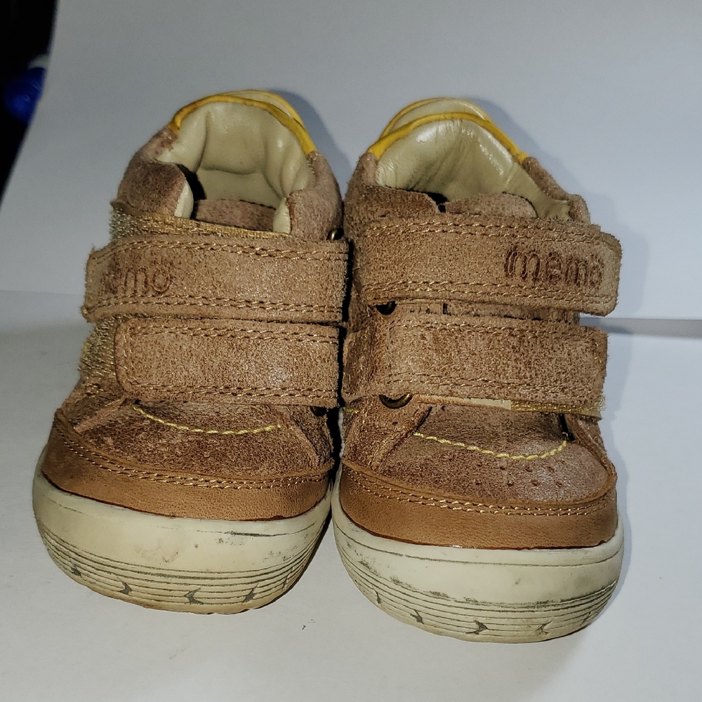 Orthapedic Shoes - Brown Kids Shoes with Velcro Straps